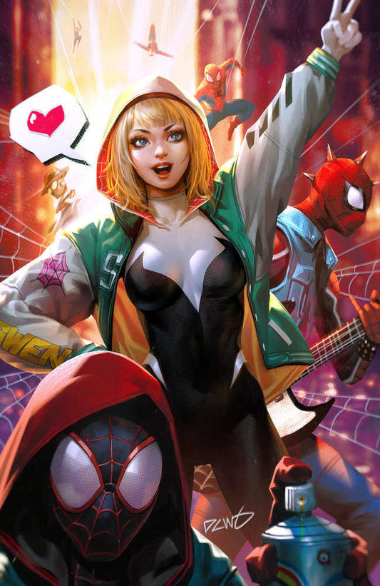 Edge Of Spider-Verse 1 Derrick Chew Spider-Gwen Full Art Variant