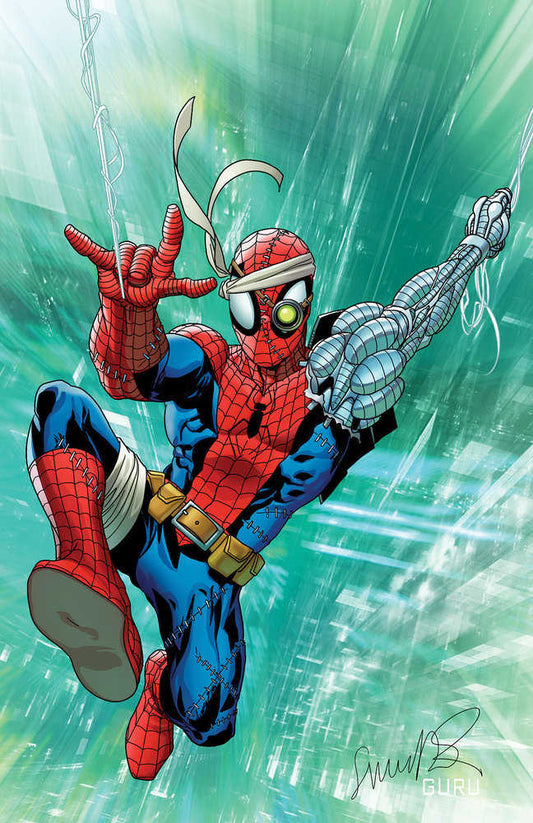 Edge Of Spider-Verse #2 Salvador Larroca Cyborg Spider-Man Full Art Variant